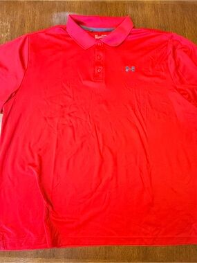Under Armour Men’s 4XL Red Polo Shirt